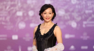 陳沖亮相北影節(jié)閉幕紅毯 身穿黑白性感禮服氣場全開