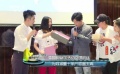 潘粵明參加活動回饋粉絲 為戲減重十余斤膝蓋淤青