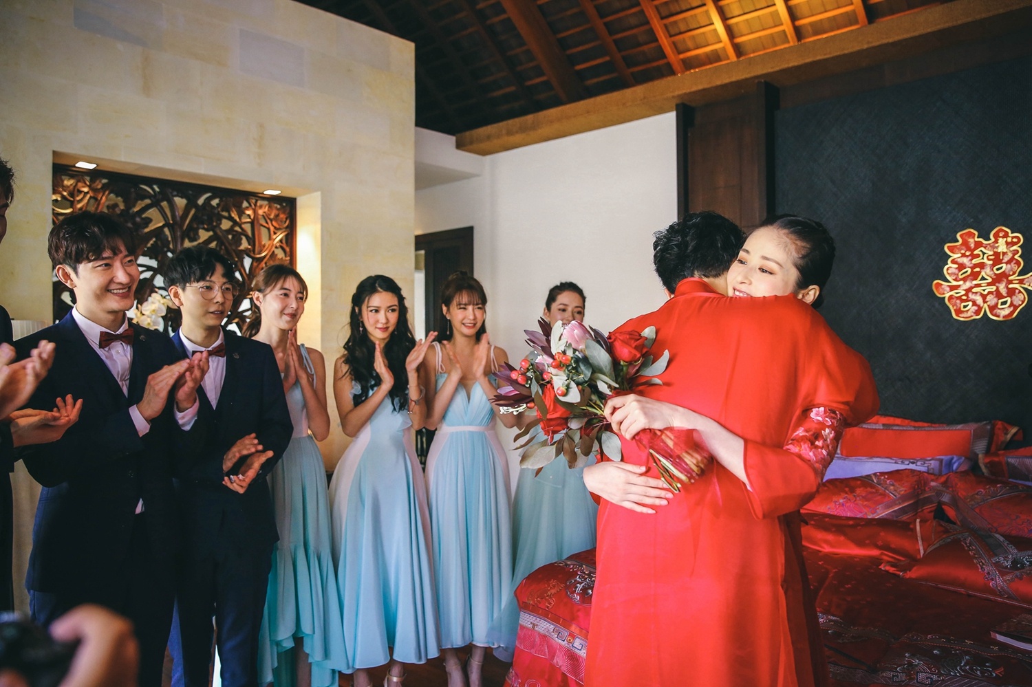 颖儿付辛博大婚迎亲"十全十美" 朴实真挚泪洒现场