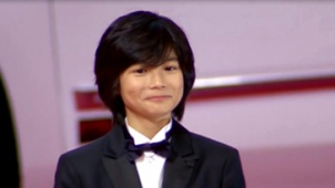 金爵颁奖典礼年龄最小演员 《小偷家族》柴田祥太惊喜亮相