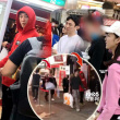 王思聪日本被偶遇 校长吃完热狗陪女友逛环球影城