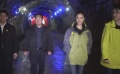 林心如廣西天等扶貧 驚嘆當(dāng)?shù)厮淼朗翘烊弧绑@悚片”場景