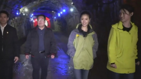 林心如廣西天等扶貧 驚嘆當(dāng)?shù)厮淼朗翘烊弧绑@悚片”場景
