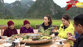 林心如參加百歲老人宴 為廣西天等縣旅游業(yè)出謀劃策
