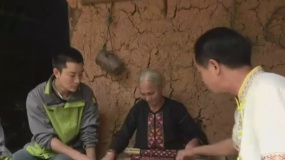 賈乃亮了解“黎錦”傳統(tǒng)紡織技法