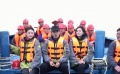 林鹏郭晓东团队海南临高调研 出海捕鱼体验渔民生活
