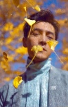 胡歌曝《时尚芭莎》油画质感封面 帅气漫步银杏林