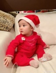 熊黛林雙胞胎女兒難得同框合照 一個隨媽一個隨爸