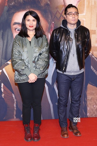 电影《来电狂响》在北京举办首映红毯,影片监制张一白,导演于淼,编剧