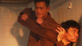 《反贪风暴4》片场揭秘 古天乐林家栋狱中上演“肉搏战”