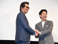 《下一站天堂》东京首映 妻夫木聪、丰川悦司登台