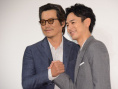 《下一站天堂》东京首映 妻夫木聪、丰川悦司登台