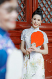 李若彤与妈妈旗袍写真曝光 母女合体尽显优雅高贵
