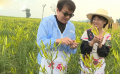 成龙采摘黄花画面超美 摘到不想走坦白：这可比练功舒服多了