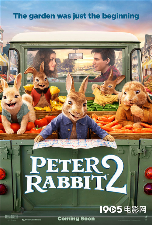 《比得兔2》预告海报双发 萌贱小兔重新做兔