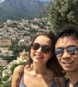 导演温子仁晒照宣布结婚喜讯 娇妻英格丽美艳动人