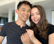 导演温子仁晒照宣布结婚喜讯 娇妻英格丽美艳动人