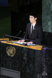 王源联合国活动中文发言 教育为孩子们提供明灯