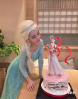 热巴张柏芝杨颖 女星版《冰雪奇缘》艾莎谁最美