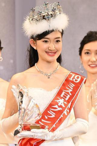 21岁高学历女生赢得2019日本小姐 网友赞才色兼备[组图]