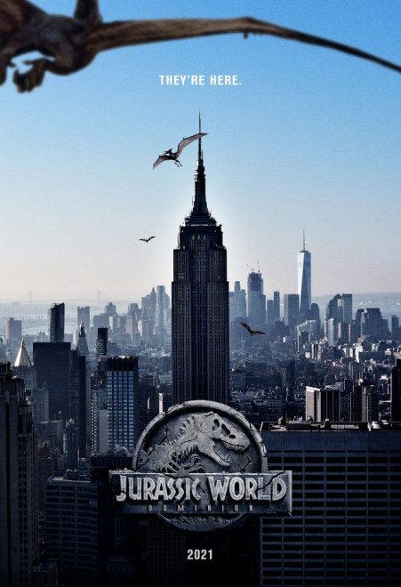 《侏罗纪世界3》“饭制”海报曝光 翼龙占领纽约