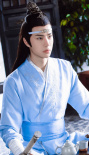 王一博《陈情令》蓝忘机定妆照曝光 造型显呆萌！