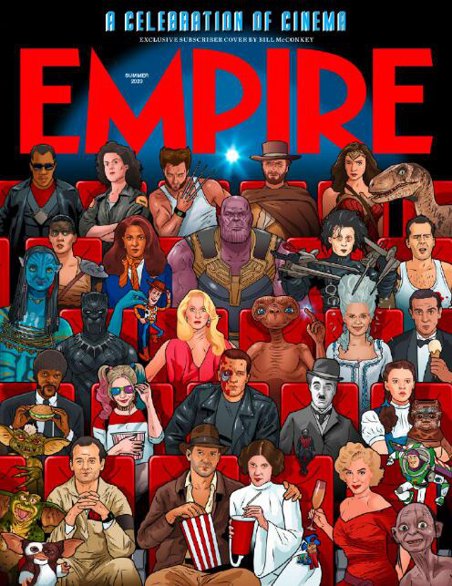 《帝国》集结好莱坞经典角色 灭霸占据“C位”