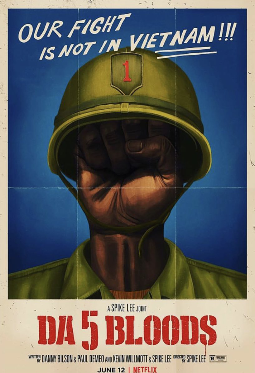 斯派克·李《五滴血》曝全新海报 战场并不是在越南