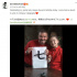 贝克汉姆为女儿小七庆祝生日 共同用毛笔写汉字