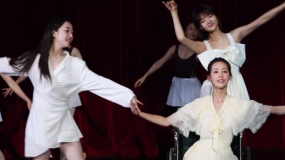 蒋梦婕、陈都灵、任敏同框起舞 隔屏都能感觉到仙气飘飘