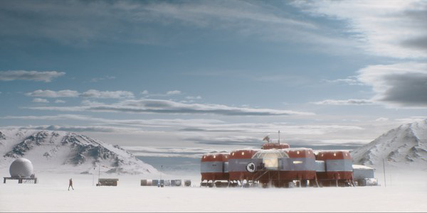 《头领》故事背景发生在南极。