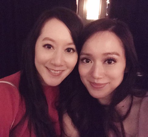 許嘉凌和許慧欣合照