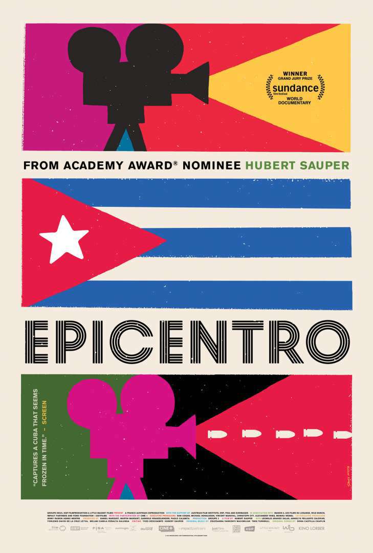 电影《古巴街头 Epicentro》海报