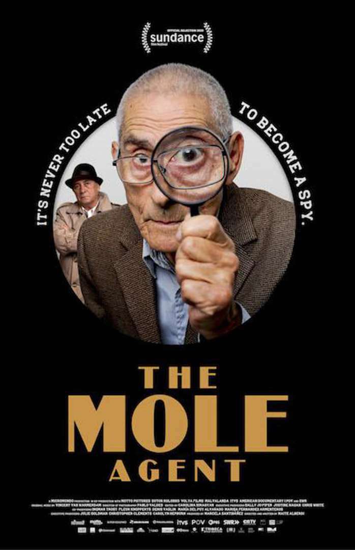 电影《名侦探赛大爷 The Mole Agent》海报