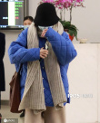 倪妮包裹严实亮相机场不见脸 赴杭州准备话剧演出