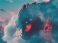 《环太平洋》衍生动画曝角色海报 云端惊现大怪兽