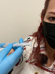 蔡少芬錄綜藝被狗咬傷緊急就醫(yī) 董又森發(fā)文道歉