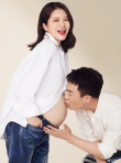 杜淳曬與孕妻王燦合照 甜稱“第一次家庭合影”