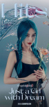 Angelababy人魚姬造型曝光 藍(lán)發(fā)紅唇展冷艷氣質(zhì)