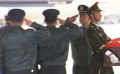 9月2日 第八批在韩中国人民志愿军烈士遗骸回国