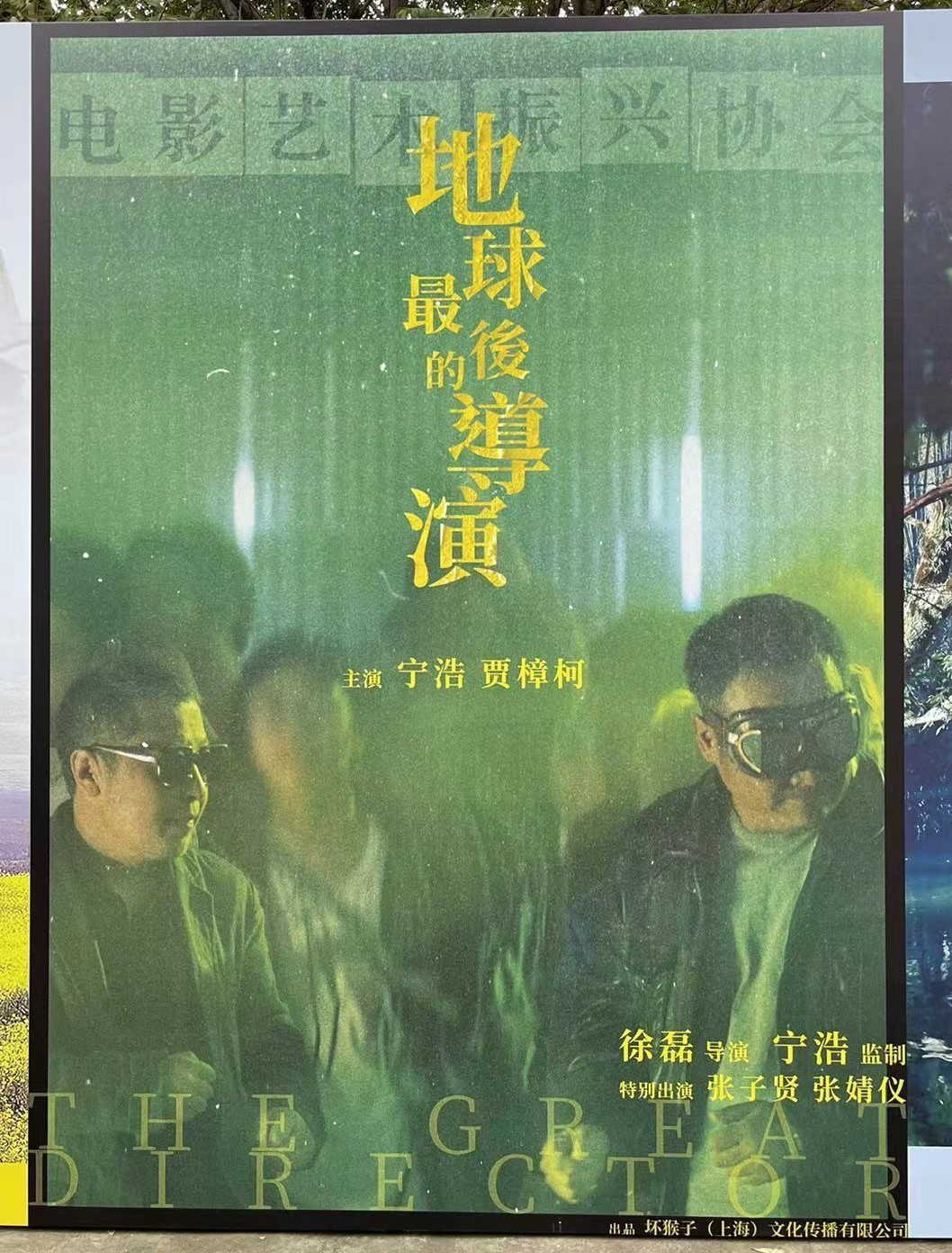《地球最后的导演》发布海报 宁浩贾樟柯海滩漫步(图2)