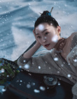 宋軼飛雪茶韻大片曝光 國風造型詮釋古典韻味之美