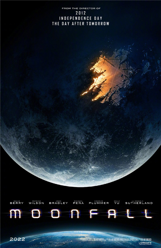 《后天》《2012》导演出新片 《月球陨落》发布全新海报