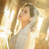 张婧仪《一见倾心》变新娘 复古婚纱造型温婉动人