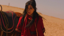 《大漠刀客》女主角阿比达拍摄片段