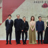 《1921》劇組亮相金雞紅毯 倪妮綠鉆長裙明艷動人