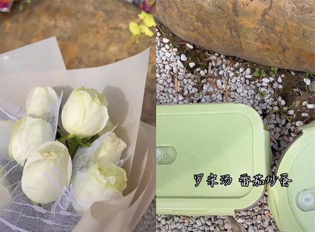 喬任梁媽媽現(xiàn)身墓園