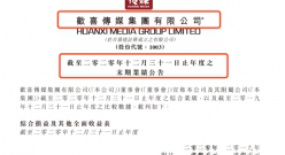 《囧媽》收入4.5億，《奪冠》票房8.36億，但歡喜傳媒2020年仍虧損2.36億港元