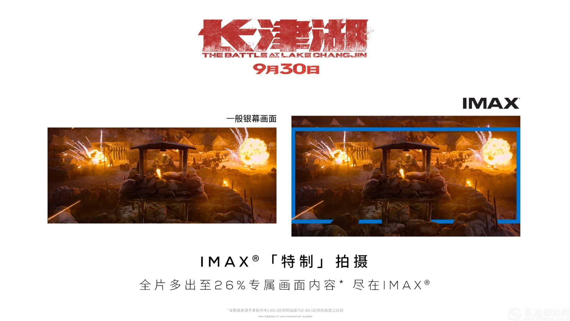IMAX《长津湖》画幅对比图