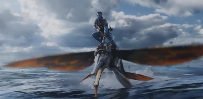 《阿凡达2：水之道》曝首款预告片 奇异生物登场(图1)